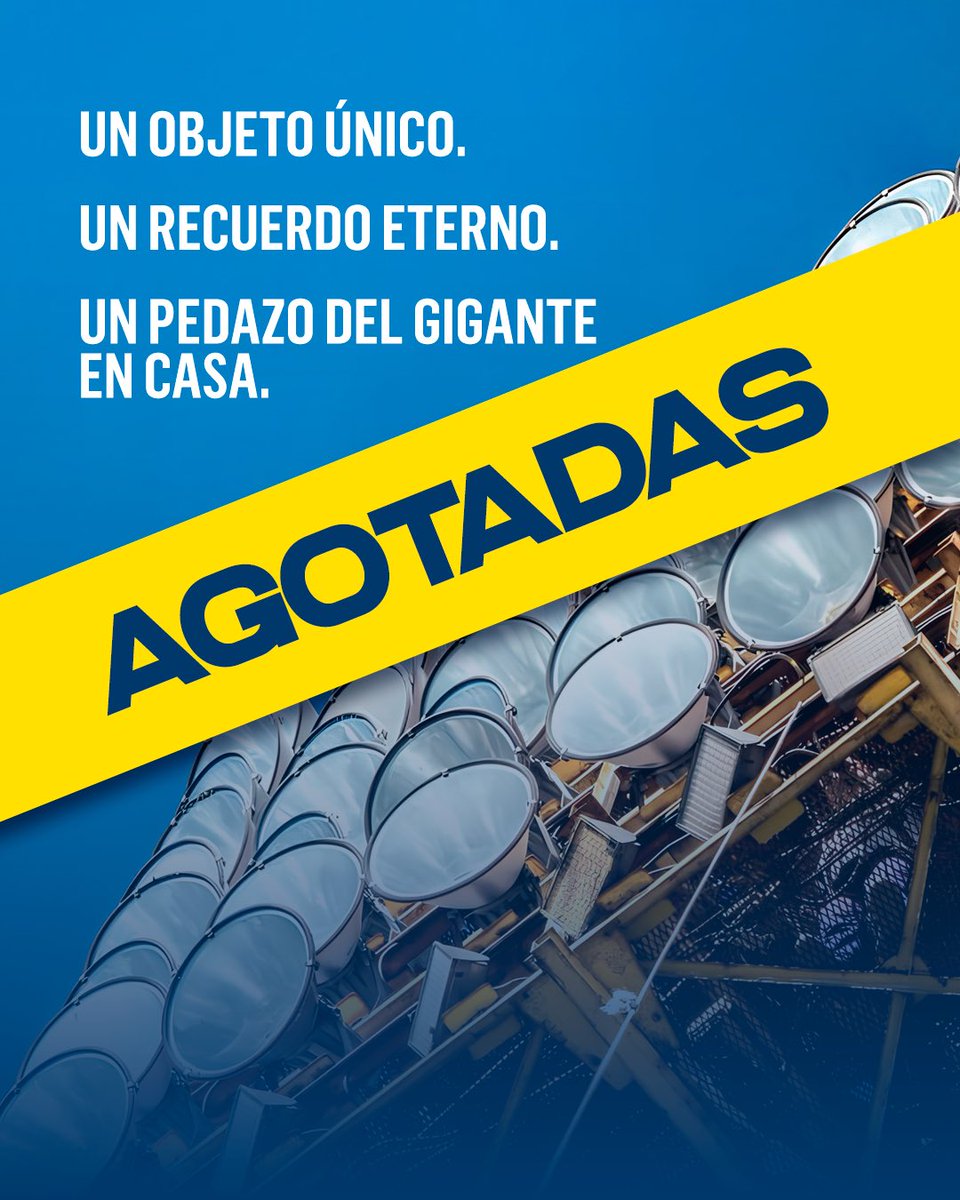 RosarioCentral's tweet image. Luminarias históricas del Gigante de Arroyito: AGOTADAS.

Gracias a todos los canallas por llevarse un pedacito real de la historia de nuestra casa 💛💙