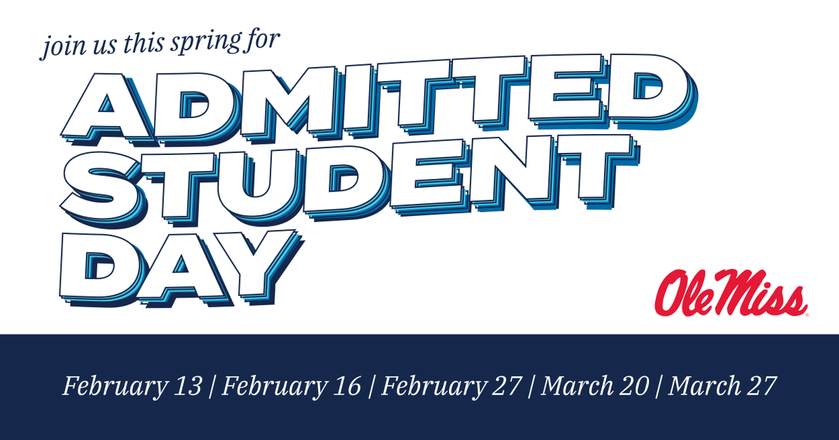 Ole Miss Admissions tweet media
