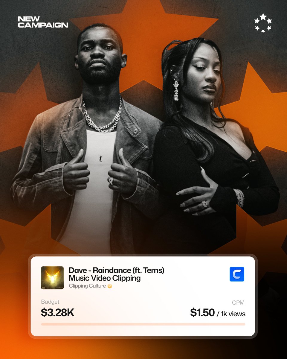 Dave is paying to post his song

Join the Campaign: whop.com/clippingculture