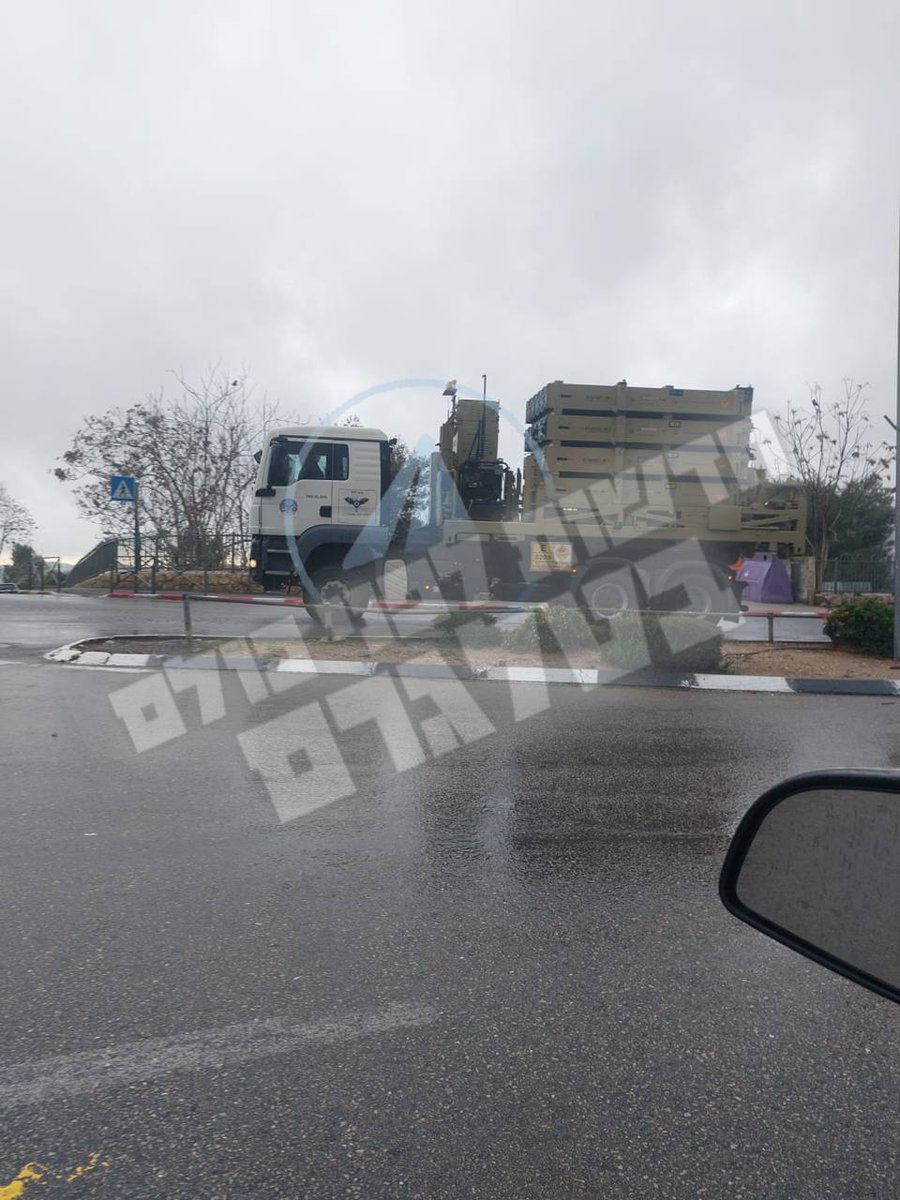 UK_REPT's tweet image. NEW 🇮🇱 —  Iron dome batteries being sent to Central Israel.