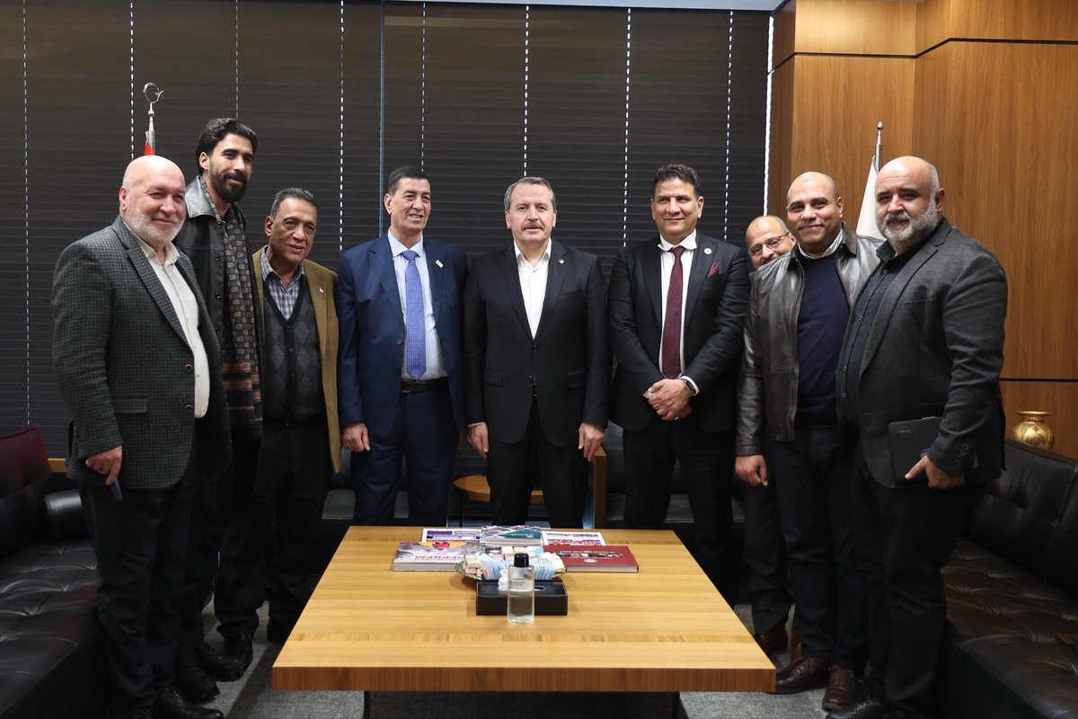 Mr. Abdel Rahman Abdel Ghani President of the General Trade Union of Workers in Metal, Engineering and Electric Industries of Egypt, met with our P. Ali Yalçın and Vice President Hacı Bayram Tonbul to discuss strengthening trade union cooperation between Türkiye and Egypt.