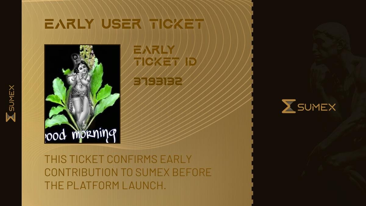 suryap235's tweet photo. I want to become one of the EARLY BIRDS in @Sumex_Labs!

Only 15,000 roles - and they’re getting claimed fast.

Their first OG-PASS wave was claimed in just one day, I’m not missing this one.

TGE SOOOOOON!

btw - check out my excellent ticket https://t.co/VJvSaXVgvQ