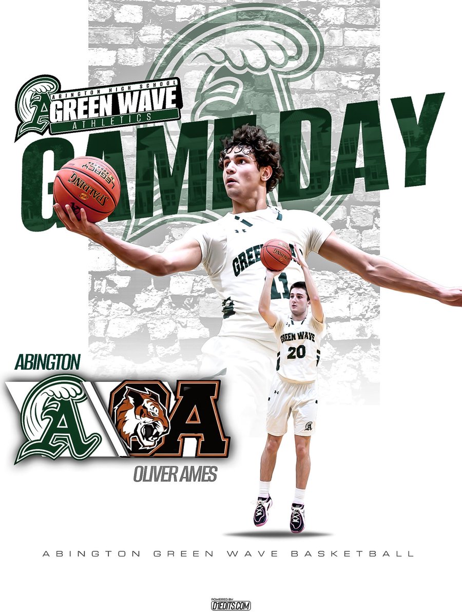 GWPHoops's tweet image. 🏀GAME DAY🏀The Green Wave will travel to Oliver Ames for a matchup with the Tigers in the Don Byron Memorial Classic.

Freshman - 3:30pm
JV - 5:00pm
Varsity - 6:30pm

#GWP