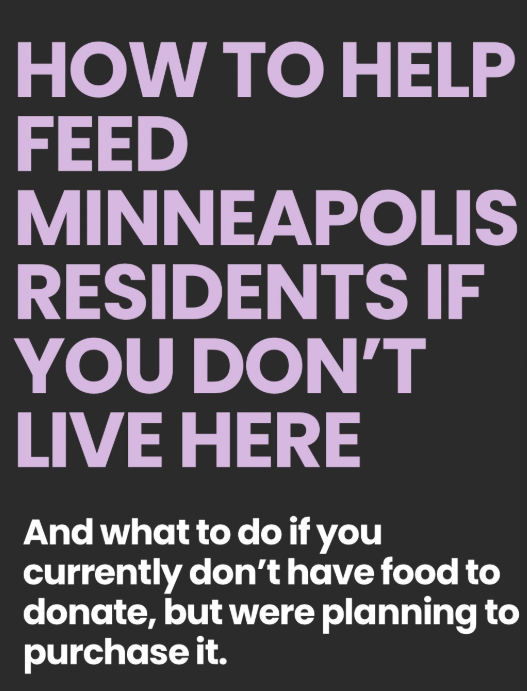 If you'd like to help in Minnesota right now, here's how you can.