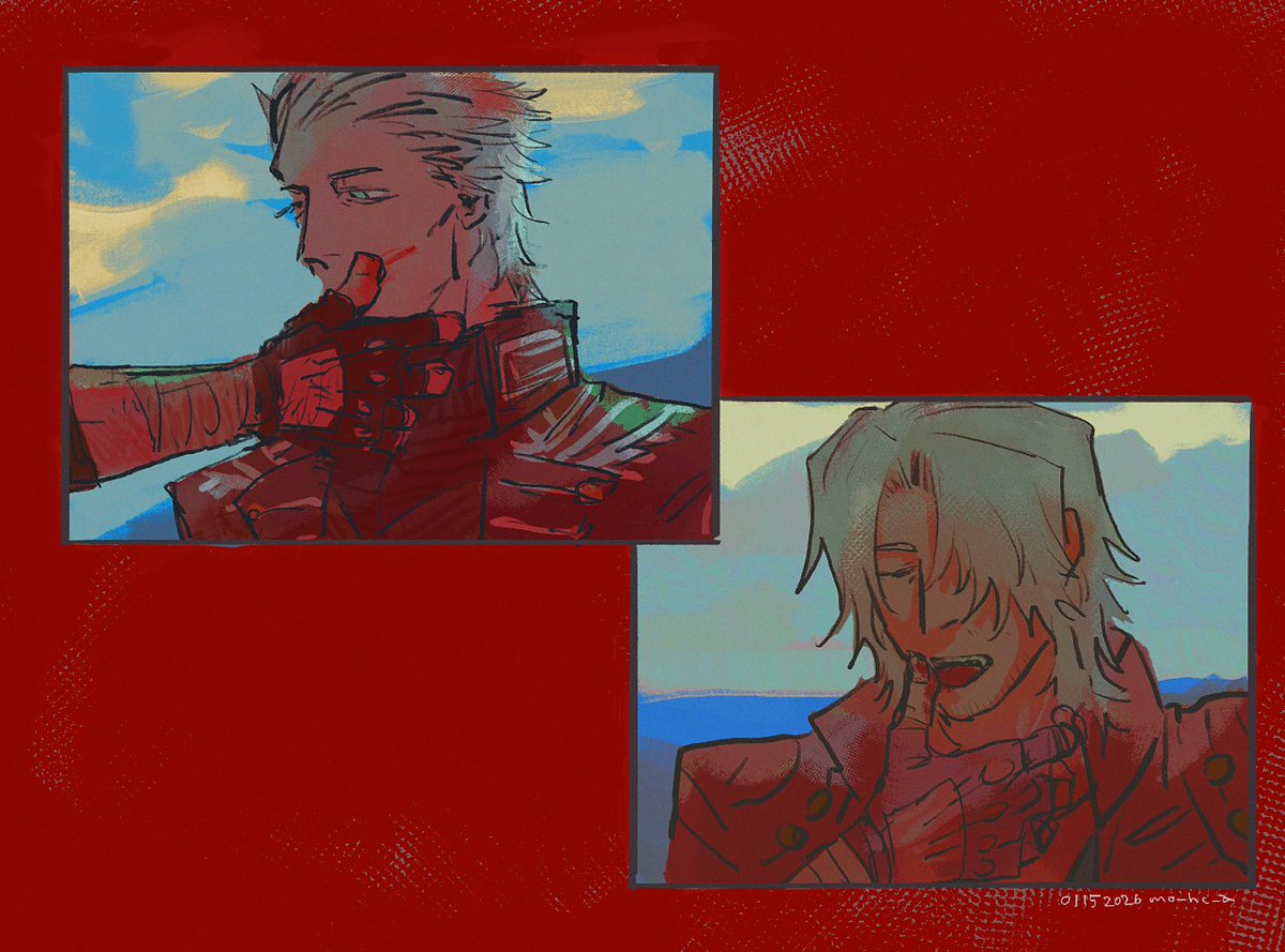 mo_hc_a's tweet image. 双子の距離感