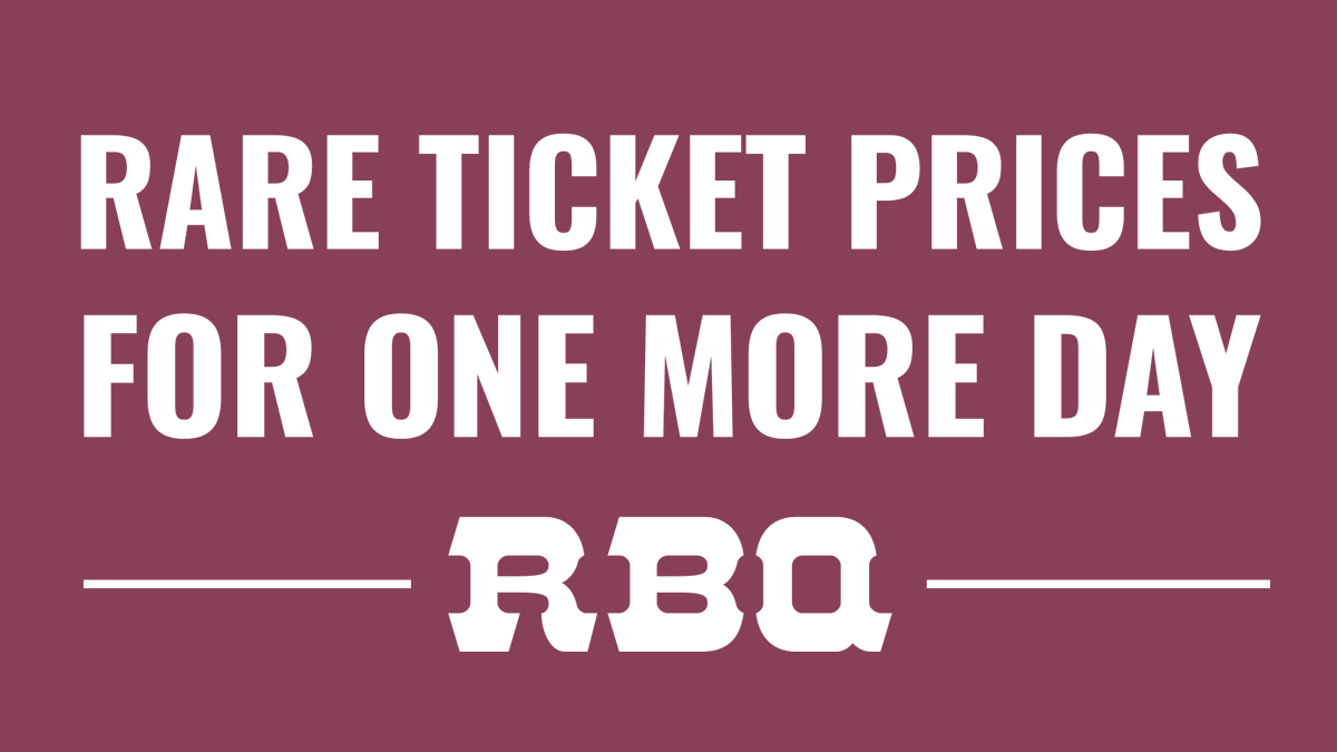 It’s Nathan’s birthday, so we’re treating the community by keeping Rare tickets open for one extra day.

CFP submissions are in, and the selection committee is reviewing talks.

rbqconf.com