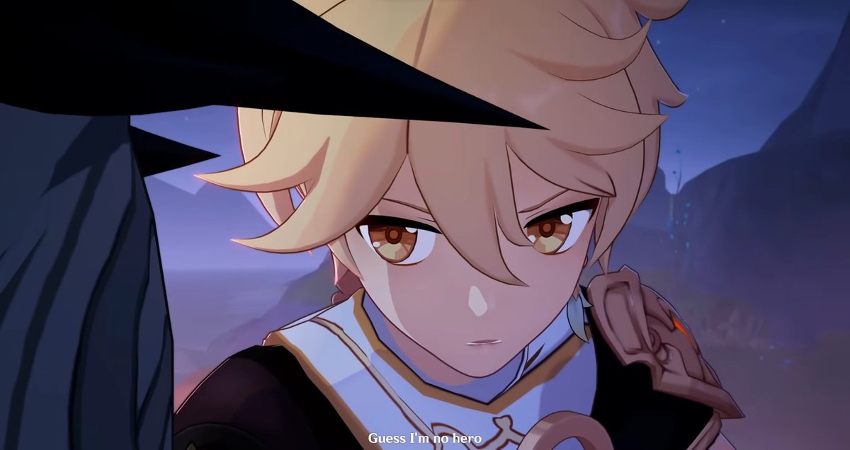 hanagawa_yurika's tweet image. "Heroes don't attack from behind. Guess I'm no hero."

#Aether (Traveler) awakening the inner Rerir to prove that Dottore is plainly wrong. If this isn't badass, I don't know what is.