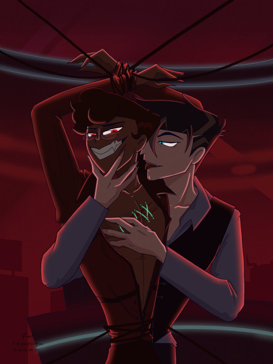 I'm not gonna say anything...

#HazbinHotel #HazbinHotelFanart #RadioStatic 
#voxal #murdermedia #hazbinhotelseason2 
#HazbinHotelAlastor #HazbinHotelVox #fanart