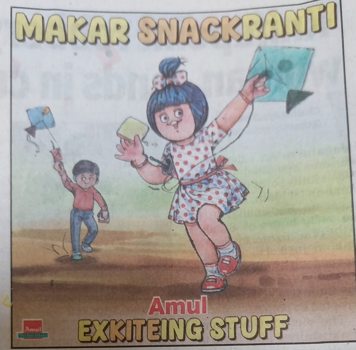 Impressed by the wonderful play of words.