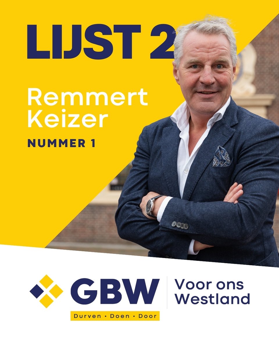 GBW l GemeenteBelang Westland tweet media