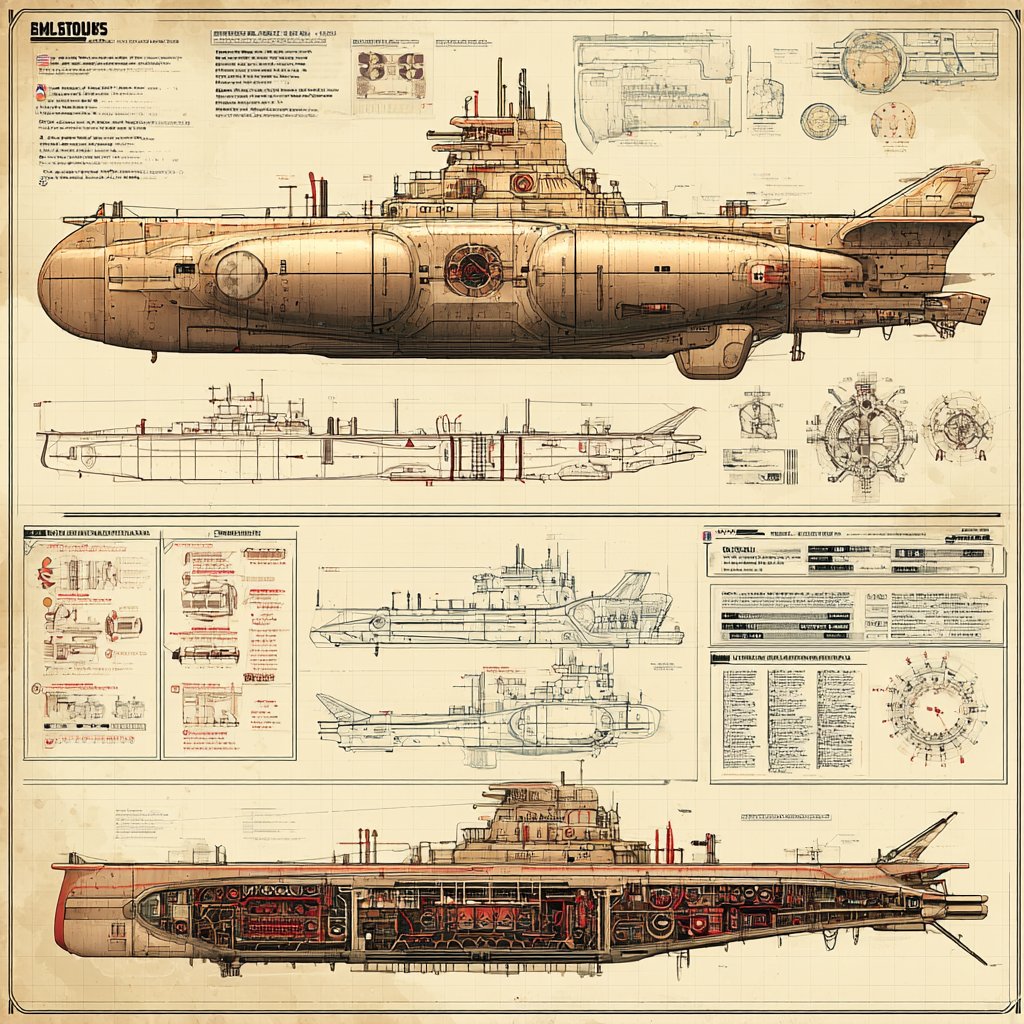Blueprint style samples
