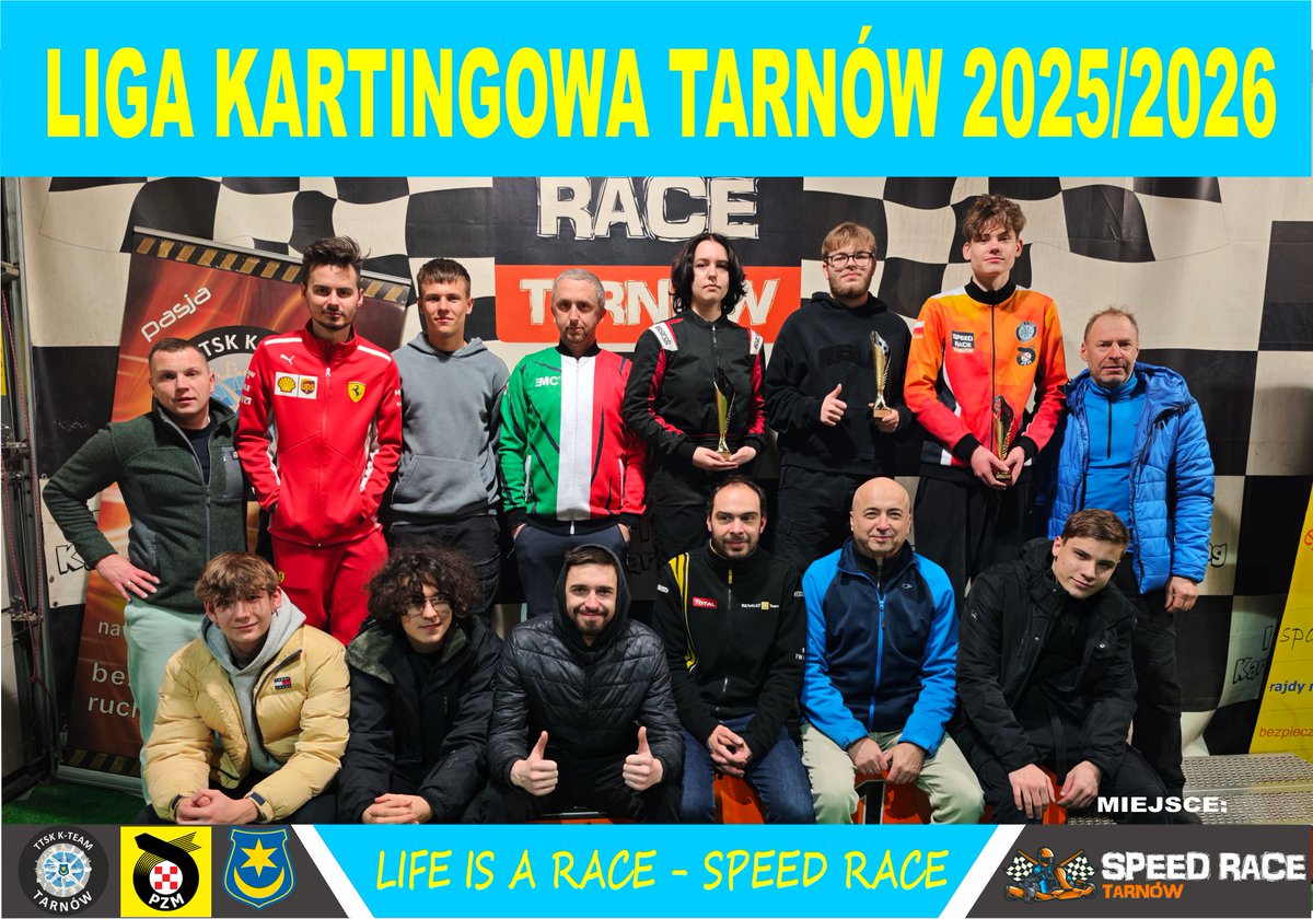 SpeedRaceTarnow's tweet photo. Półmetek 18 sezonu ligi kartingowej w Tarnowie!
#gokarty #Tarnów #motorsport #gokartytarnów #przezzabawedobezpieczeństwa #speedrace #kartingtarnow #karting #gokartytarnow #sekcjakartingowa #pierwszykrokwkartingu #brd #bezpieczeństwa #mojtarnow https://t.co/PYjBDwQNM5