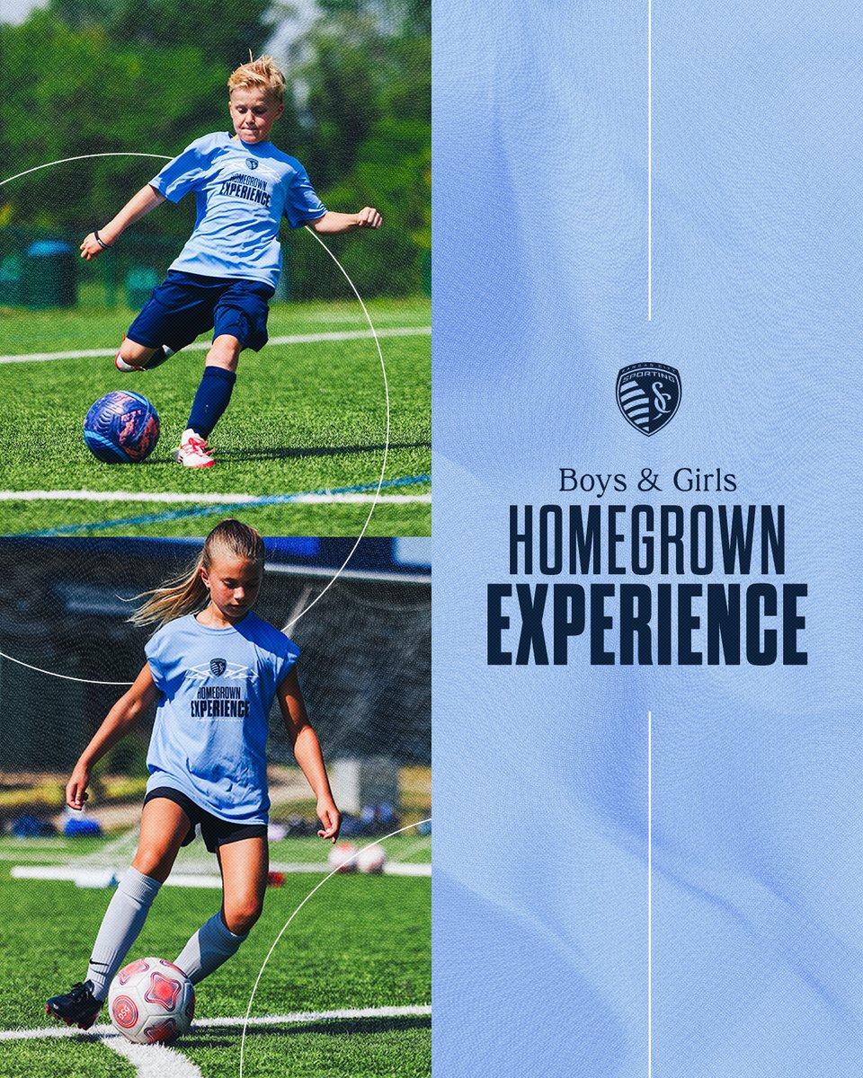 sportingkcyouth's tweet image. Homegrown Experience is back this summer! ☀️

Play on the pitch at Sporting Park, tour the locker room and more during our most exclusive camp of the year. ⚽

Join us July 13-16 or July 20-23! 🗓️

Learn More: skcsoccer.co/3NwK5KZ 🔗