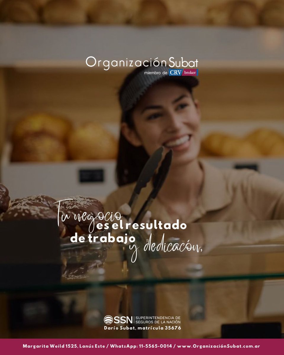 orgsubat's tweet image. Contar con un seguro adecuado te permite enfocarte en lo más importante.
#SomosOrganizacionSubat
📍 Margarita Weild 1525 | Lanús Este
📲 Conectá con nosotros vía #WhatsApp al 11-5565-0014
🌐 organizacionsubat.com.ar

#seguros #segurospatrimoniales #seguroderetiro #DarioSubat