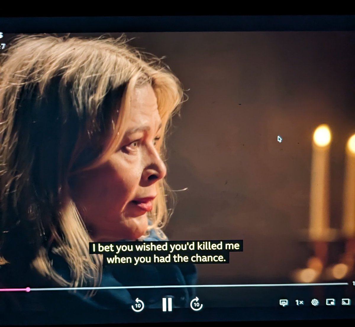 jcsorongon's tweet photo. Harriet FINALLY using IRL a line she must have written in her published psychological thrillers 👏🏼👏🏼 #thetraitors #thetraitorsuk https://t.co/BQeLodKfeh