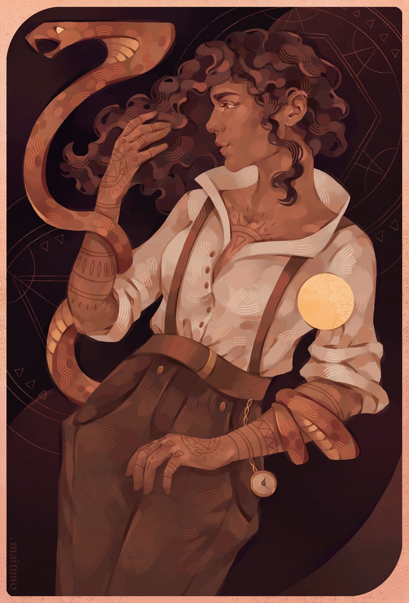 point_maitimo's tweet image. Paired Tarot cards for @KrystalElkhoury. Layla and Sabah 🤎