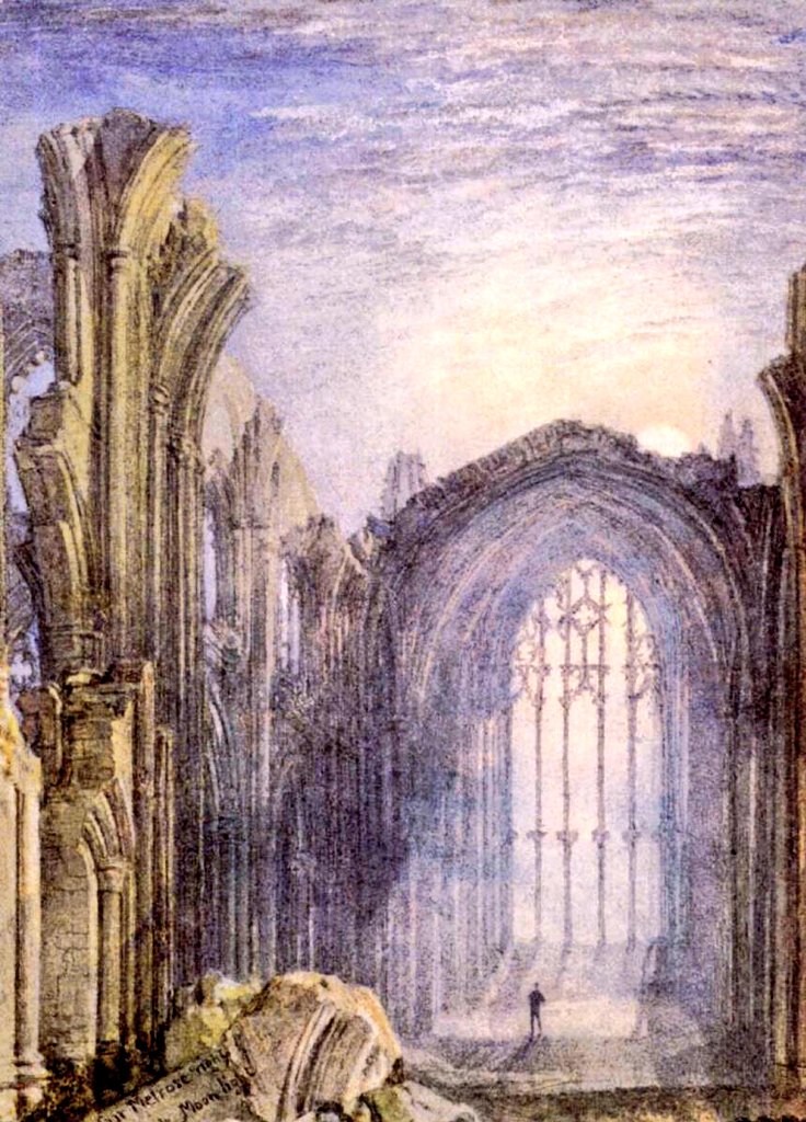 J.M.W. Turner
Melrose Abbey