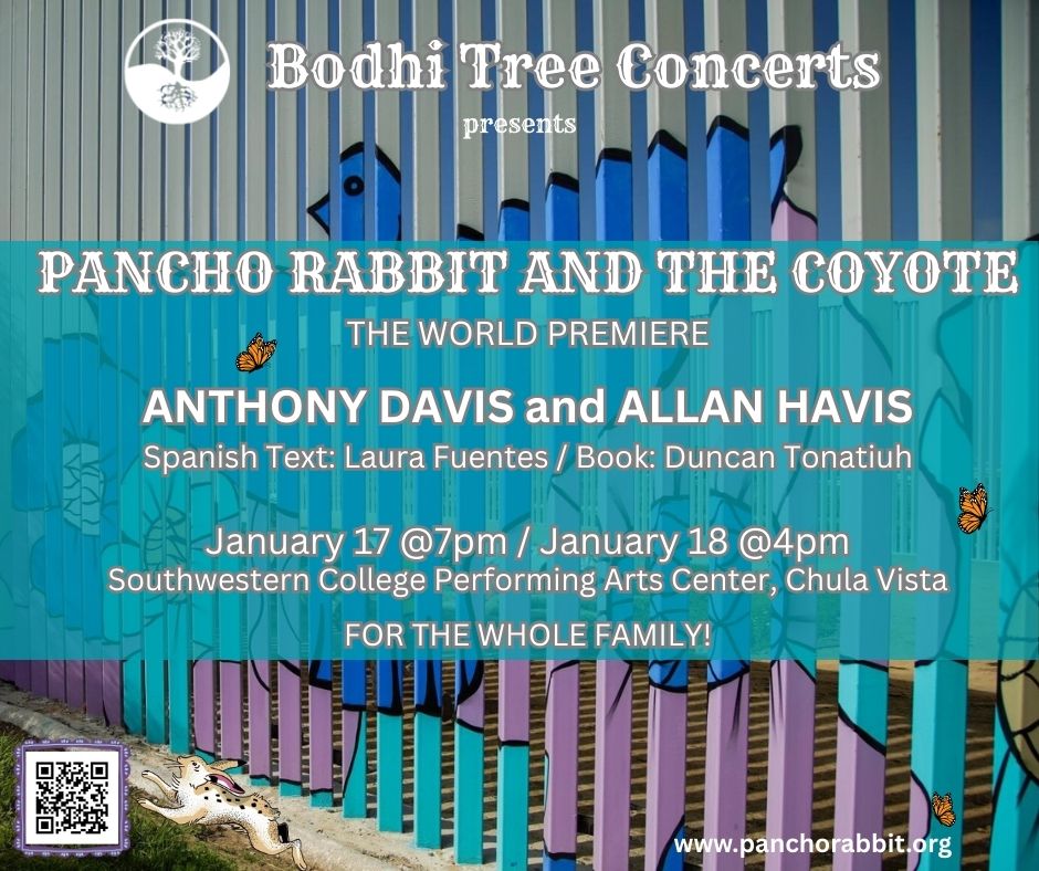 This Weekend in #SanDiego #ChulaVista don't miss the world premiere of Anthony Davis' new #opera 
I'll be playing the flute part ;)