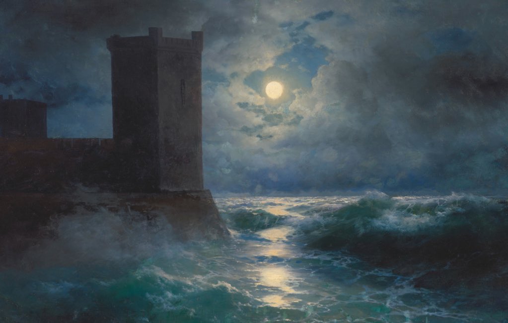 impression_ists's tweet image. Ivan Aivazovsky