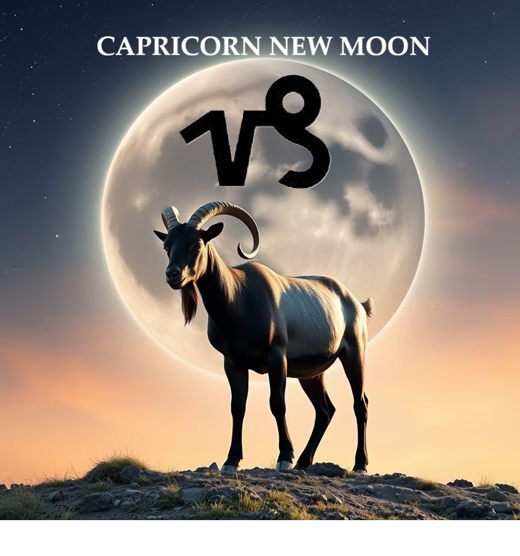 With the New Moon in Capricorn 2026 be diligent in your efforts &amp; learn patience. The ability to achieve is great. holmastrology.blogspot.com/2026/01/new-mo… #astrology #holmastrology #newmoon #CapricornNewMoon #NewBeginnings