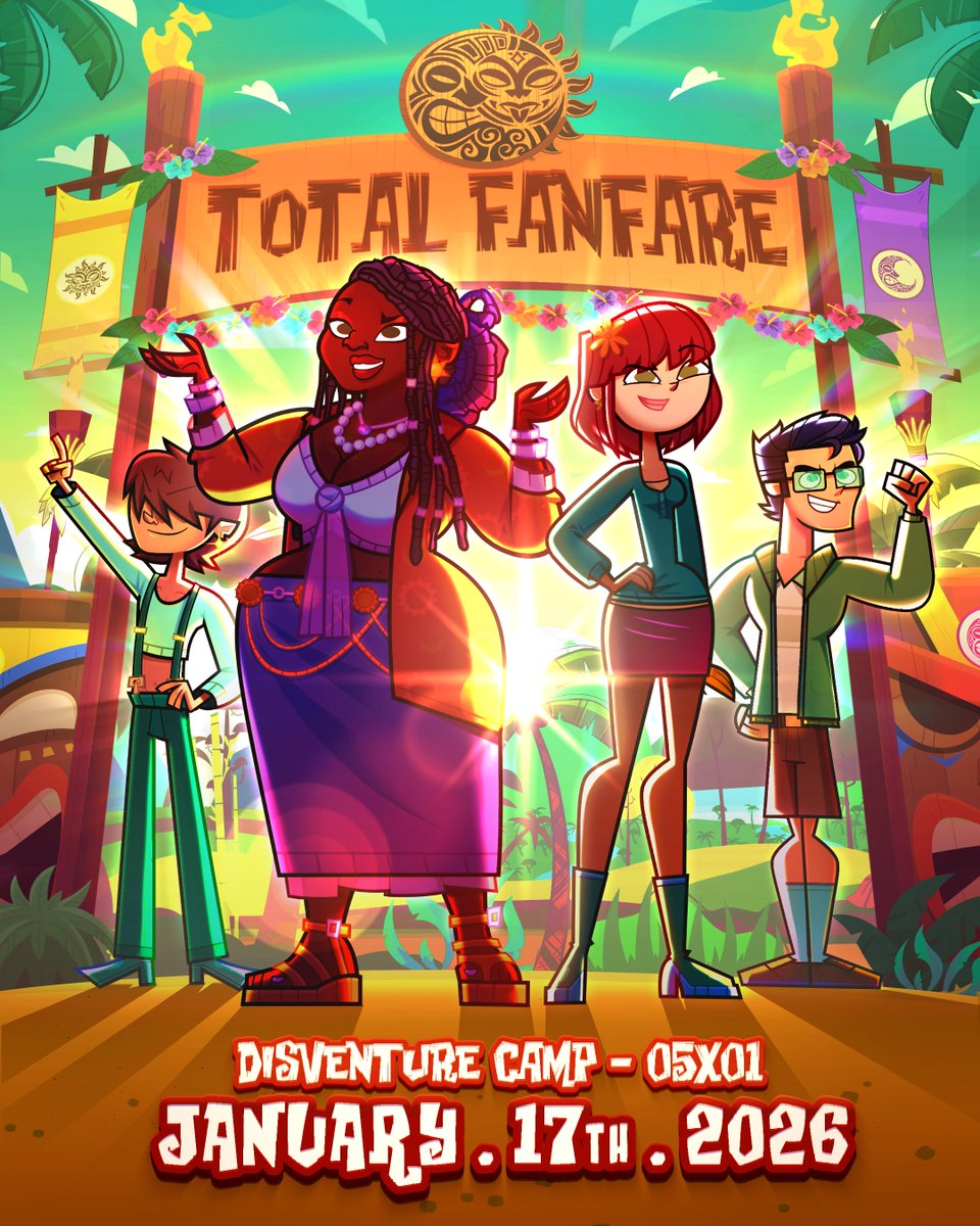 🌴 #DisventureCamp 5: Fans vs Favorites – Episode 1 SEASON PREMIERE drops next Saturday! If you want to support this show consider joining our Patreon and watch the early release!
patreon.com/OddNationCarto…