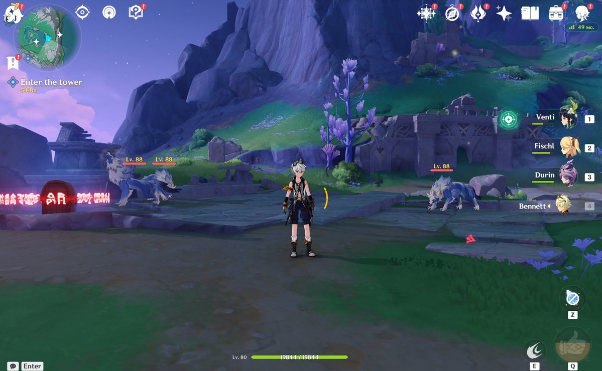 Ritinjart's tweet image. LOOK WHAT I FOUND
if you have Columbina in your team, wolves ignore you. But if you remove her, they immediately start to attack you.
Wolves "are the children of the moons", columbina is a moon goddess, so that's why they don't touch her
Wow
What a detail