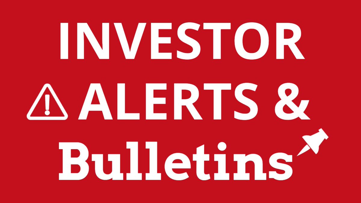 SECGov's tweet image. #InvestingResolution 9: Stay in the know. Sign up to receive Investor Alerts and Bulletins delivered right to your inbox. Learn the latest on investment scams and how to avoid them – and stay up to date on the latest investment topics and trends.

public.govdelivery.com/accounts/USSEC…