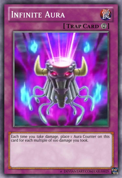 every_ygocard's tweet image. Infinite Aura
