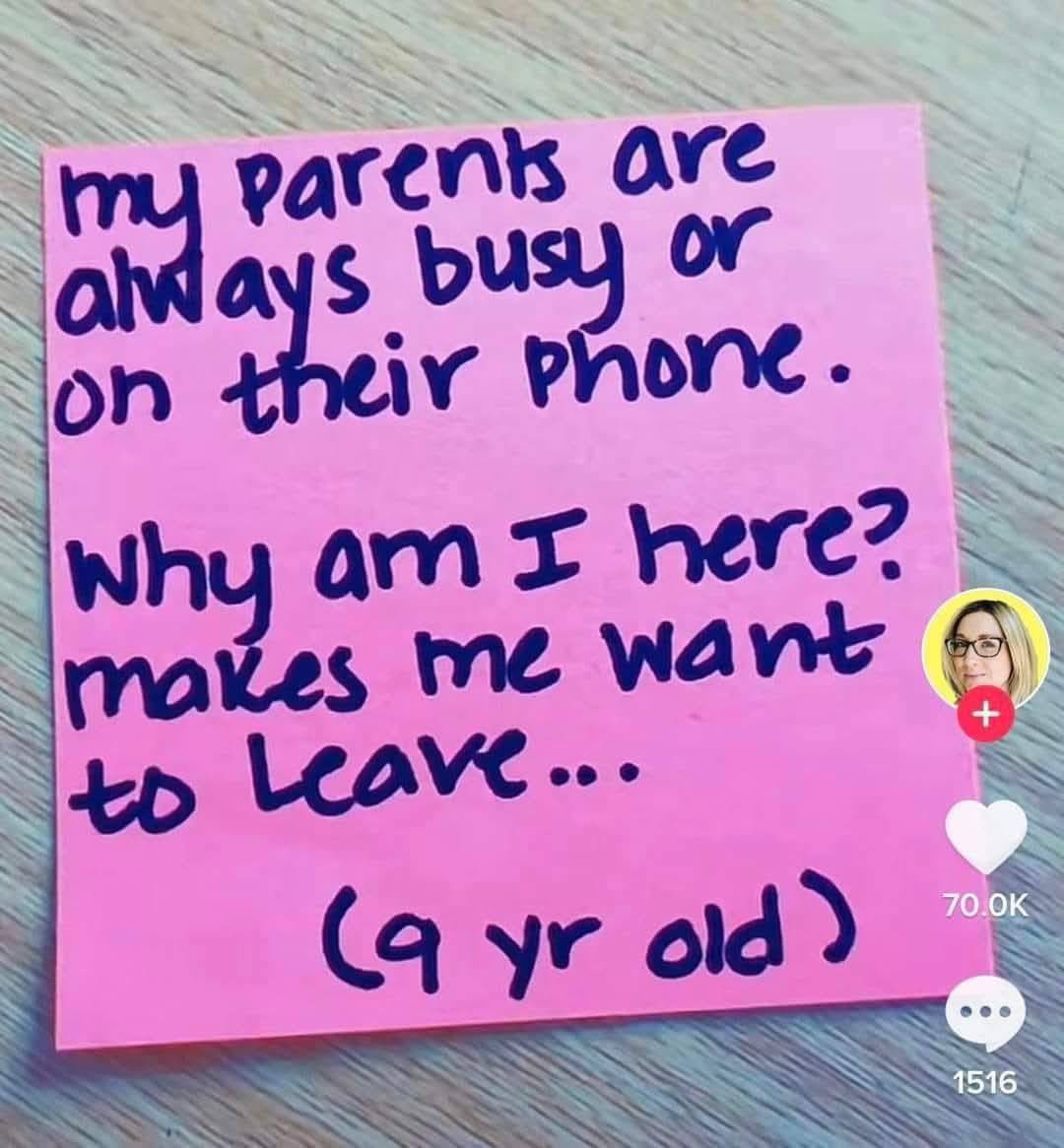 danmall's tweet photo. Some notes from a trauma counselor of things kids have said in their sessions.

Tell your kids and your family and your friends a lot you love them a lot and that they’re important to you. Show them. https://t.co/sqCPaPGVuZ