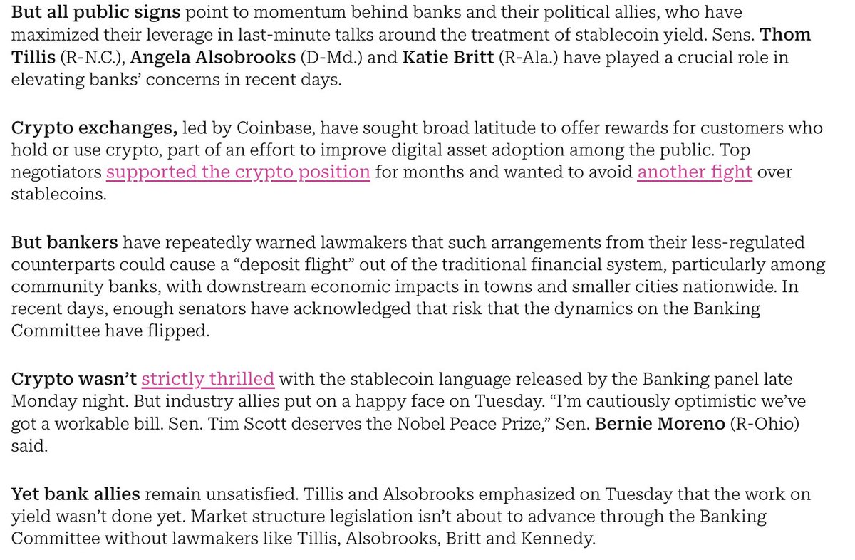 We told you this morning that banks were winning the yield wars -- a top  priority for Coinbase.