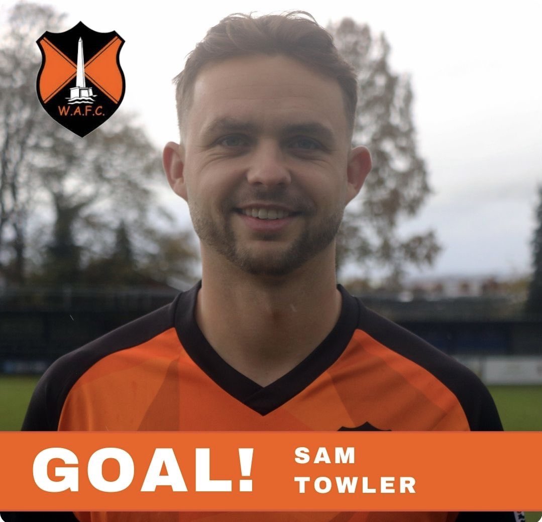 Wellington_AFC's tweet image. 86 - GOAL! Equaliser as Josh Baker charges the ball down and his cross is swept home by Sam Towler. 1-1

@swsportsnews