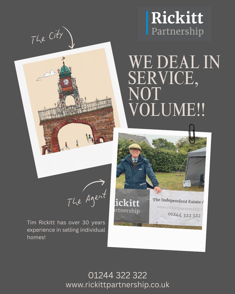 Thinking of selling? Please contact Tim on 01244 322 322 #estateagent