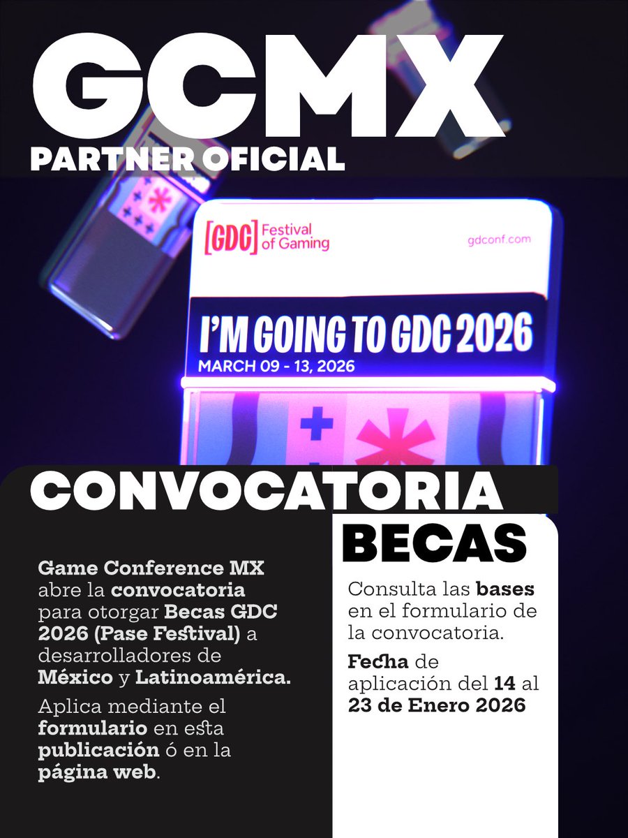 Game Conference MX tweet media