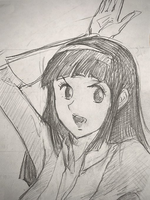 朝の落書き〜 昨日のアイディア マリアちゃんへの恨み節 UFOのポーズ決めるさやかさん もう、甲児くん 地球の女に飽きたところよってか