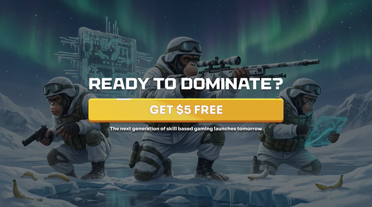 The all new BananaClip beta launches tomorrow 🔥

Casino-level excitement meets skill based gaming in the first fully compliant online gambling platform.

New signups get $5 free to start playing immediately.

See you tomorrow 🫡