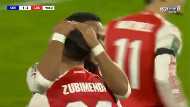 زوبيميندي يضيف الهدف الثالث لأرسنال في شباك تشيلسي 