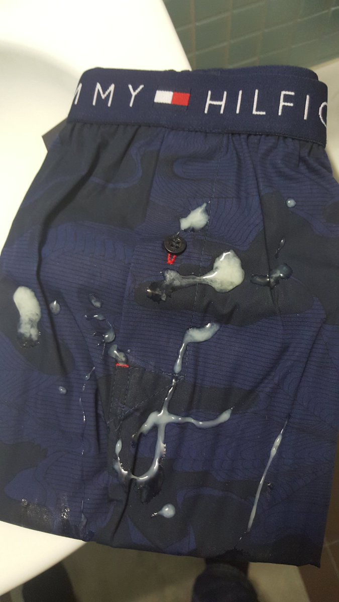 zh_player's tweet photo. New boxers... already full of cum... https://t.co/VW2EbDqfNN