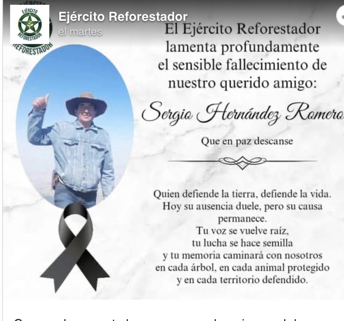 JJDiazMachuca's tweet image. Muere médico veterinario al resistirse al robo de su ganado en Tlaxcala

Mientras @Claudiashein dice defender la “soberanía” —en la práctica, al crimen organizado—, siguen asesinando a mexicanos por proteger su patrimonio.

El zootecnista, de 57 años, murió al defender su tierra…