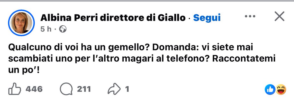 Ci avevo pensato anche io…
#Garlasco