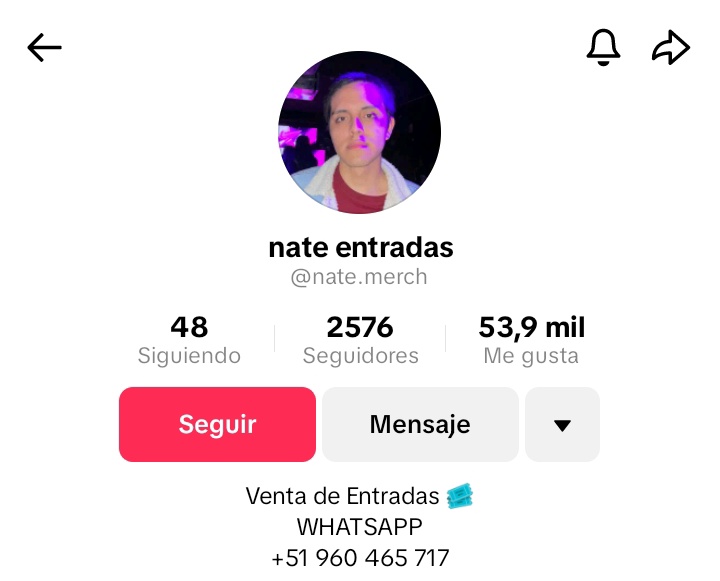 Jkesito_29's tweet photo. ‼️NO CAIGAS EN REVENDEDORES‼️

Por favor reporten está cuenta que quiere revender los boletos de bagtan a un algo precio y muchas armys están cayendo, reporten todo lo q puedan‼️‼️

Cuenta: https://t.co/KgTAeyJXQM https://t.co/3PwTxoJgEG