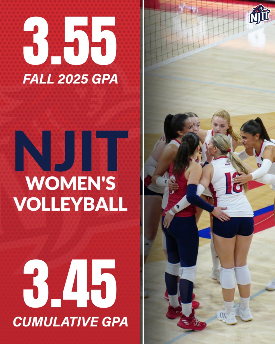 NJIT Women's Volleyball tweet media
