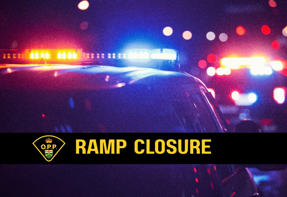 OPP_GTATraffic's tweet image. ROAD CLOSURE: Highway 407 westbound off-ramp to Lakeridge Road is closed in #Whitby due to a collision and removal of a vehicle. No injuries are being reported. ^pia

#TorontoOPP #WhitbyOPP