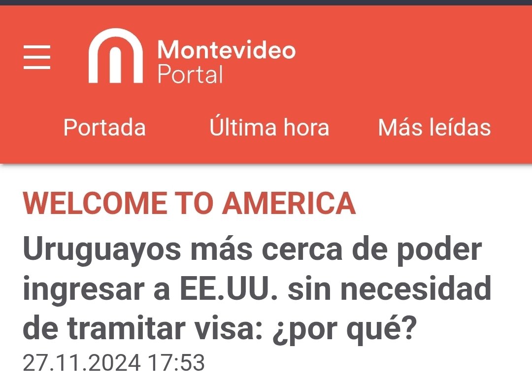 Hace poco más de un año Uruguay estaba a nada de poder viajar a EEUU sin la VISA. Adivivinen que cambió en este tiempo