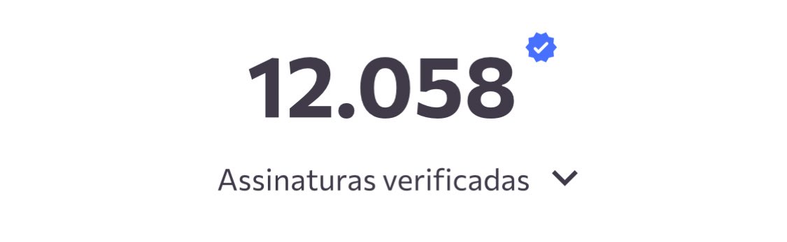 BARMYSTREAM's tweet image. ✅ 12K
🔜 15K

A petição já passou por vocês, army? Quem não, corre lá dar uma lida na proposta e não deixem de adicionar os comentários de vocês também!

E mais importante: se concorda com a proposta, compartilhe com outros armys