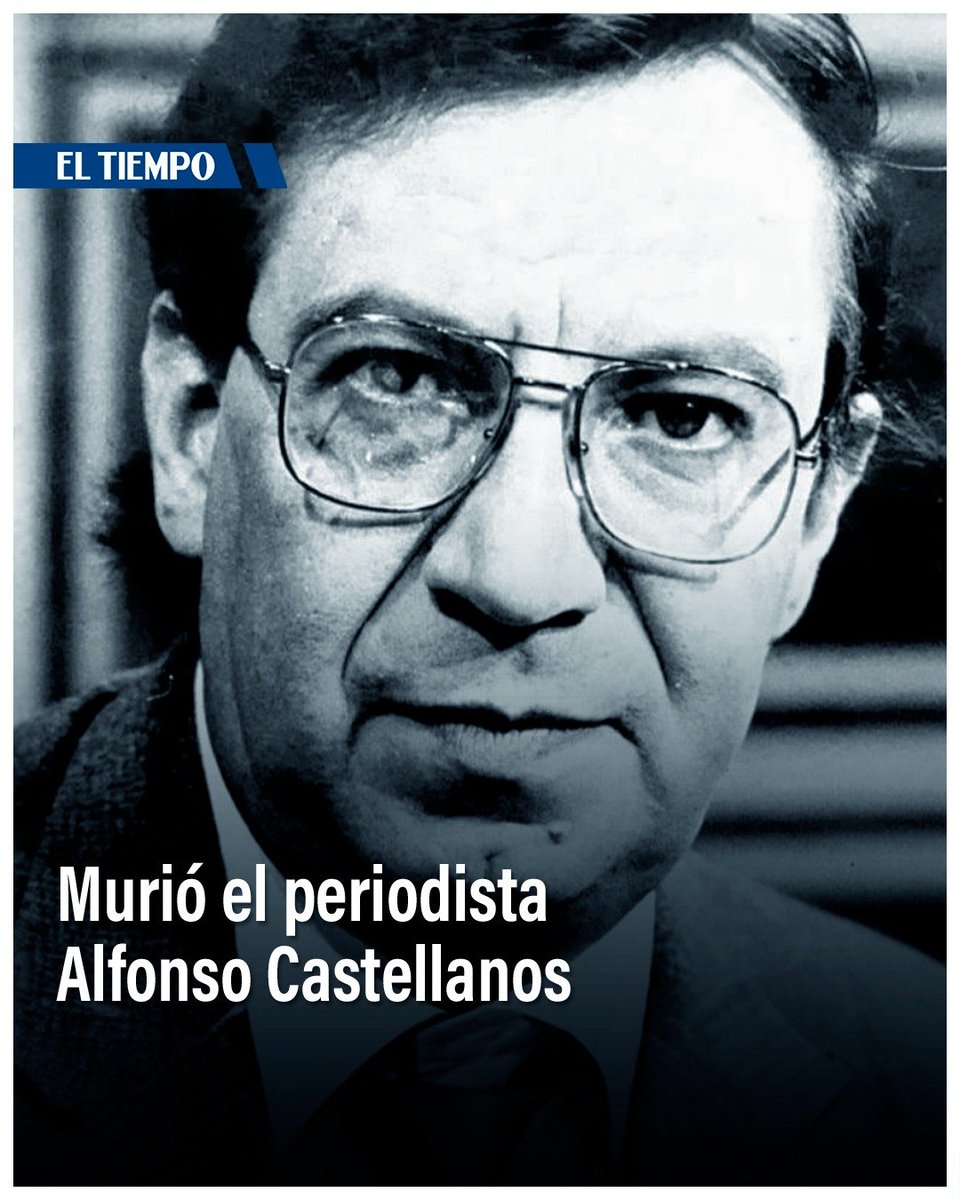 ELTIEMPO's tweet photo. 🔴 El periodista Alfonso Castellanos, famoso por su programa de TV 'Yo sé quien sabe lo que usted no sabe', falleció este miércoles 14 de enero, en Santa Marta a los 91 años. ⬇️

https://t.co/yQ126KV7eV https://t.co/txCPLpcliU