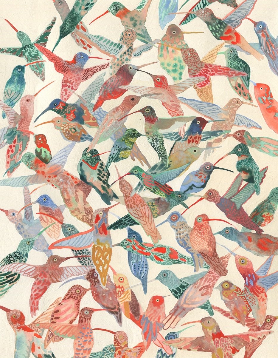 solisolsoli's tweet image. Hummingbird by Michelle Morin