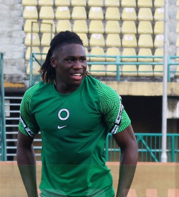 _egungunn's tweet image. Even if your battery is 1% Nigeria drop a ❤️ for 
Calvin Bassey and Stanley Nwabali #NGAMAR