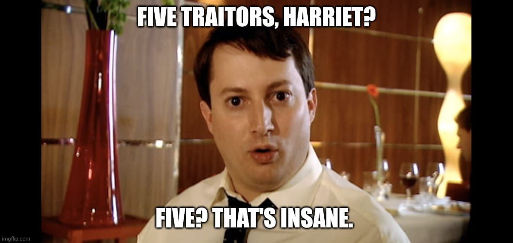 #TheTraitors