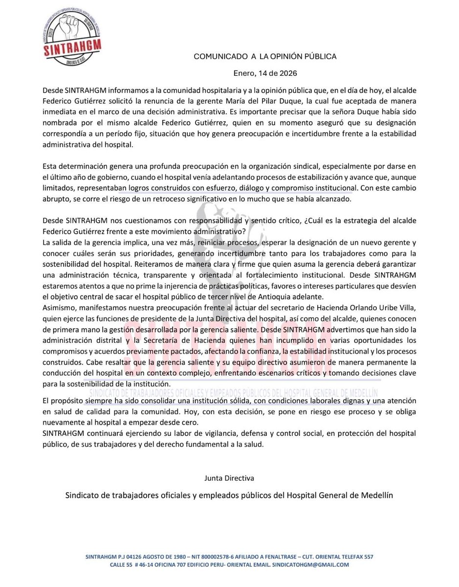 HgmSintra's tweet photo. @FicoGutierrez @AlcaldiadeMed @elcolombiano @ConcejoMedellin @CaracolTV @Teleantioquia @asambleadeant @GobAntioquia @Metrosalud @cutcolombia @FenaltraseA https://t.co/9i6q69Lx9g