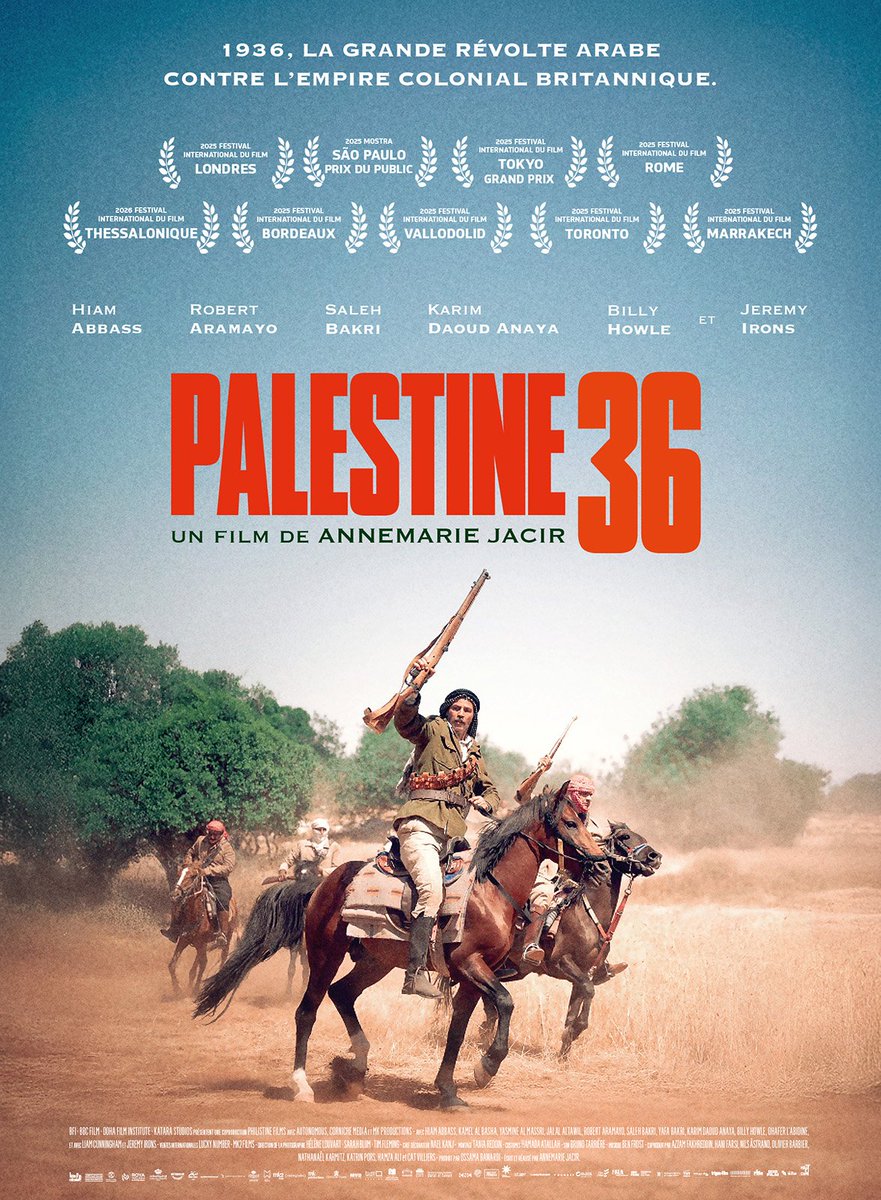 Weatherboy_fr's tweet image. Je sors choqué par ce film.

À la fin du film, on n'entendait que le souffle du vent du générique dans la salle, émue, sous le choc.

C'est un très grand film qui redonne sa dignité aux Palestiniens.

Un film qui fait ressentir la violence coloniale.

Merci @PhilistineFilms 
1/